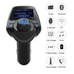 Transmetteur fm - eincar - autoradio bluetooth - chargeur usb 5v 2. 1a - lecteur mp3 - mains libres