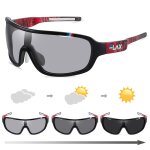 Elax marque polaris photochromique uv400 lunettes de cyclisme sur route en plein air sport cyclisme ...