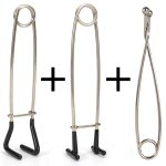 Elargisseur de bouche de poisson en acier inoxydable disponible en gros contr�leur de poisson lure pour ...