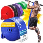 Elastique musculation traction fitness + guide exercices, assist barre fixe, pull up bar dip bandes de ...