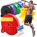 Elastique musculation traction fitness + guide exercices, assist barre fixe, pull up bar dip bandes de ...