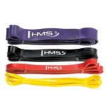 Elastiques de r�sistance - hms - gu05 - 4 bandes - multisport - intensif