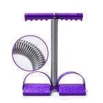 Elastique sit up pull corde ressort tension pied p�dale abdomen jambe exercices, rameur elastique a abdominaux ...