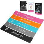 Equipement d'exercices - elastique sport - lot de 5 - latex 100% naturel - r��ducation - fitness.