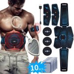 Electrostimulateur musculaire usb rechargeable, ceinture abdominale electrostimulation appareil abdominal ...
