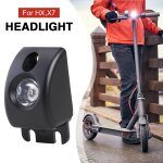 Elément de lampe avant de vélo led, eclairage de phare de décoration, léger pour hx x7 scooter electrique ... Elément de lampe avant de vélo led, eclairage de phare de décoration, léger pour hx x7 scooter electrique ...
