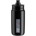 Elite bidon elite fly tex noir logo gris 550 ml noir