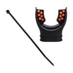 Embouchure de d�tendeur de plong�e noir et orange yd8780