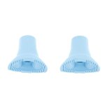 Embout baton randonne nordique guidetti bouchon padapt bleu ciel