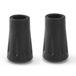 Embout de canne en caoutchouc portable, 2 pièces, bouchons de bâton de randonnée, casquette de sports ... Embout de canne en caoutchouc portable, 2 pièces, bouchons de bâton de randonnée, casquette de sports ...