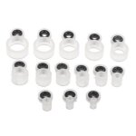 Embout de canne a p�che t�lescopique en c�ramique 14 pi�ces yd2078