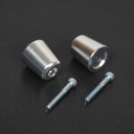 Embout de guidon kyoto pour moto suzuki 1300 gsx - r hayabusa 1999 a 2007 neuf