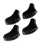 Embouts de remplacement en caoutchouc extra durable, quatre paquets de pieds / bouchons de remplacement, ...