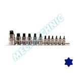 Embouts type torx - 12 pi�ces