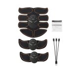 Ems - appareil de massage pour les muscles abdominaux, les hanches, les fessiers, les bras et l'abdomen, ...