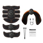 Ems - appareil de massage pour les muscles abdominaux, les hanches, les fessiers, les bras et l'abdomen, ...
