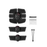 Ems - appareil de massage pour les muscles abdominaux, les hanches, les fessiers, les bras et l'abdomen, ...