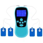 Ems - appareil de physiothrapie pour le corps, chargeur usb, stimulateur musculaire electrique, tampons ...