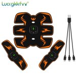 Ems - entraneur electrique sans fil pour la perte de poids, appareil de fitness intelligent pour les ...