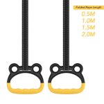 Enfants anneaux de gymnastique fitness balan�oires main bagues gar�ons filles tractions barre anneaux ...