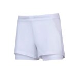 Enfants: short babolat exercise 3in blanc fille - taille - 8 / 10
