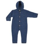 Engel - combinaison a capuche pour b�b� - combinaison taille 50 / 56, bleu