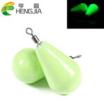 Engins de pche luya plomb pendentif olive en forme de goutte lumineux pendentif de pche 12g150g plate ...
