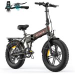 Engwe ep - 2 boost - v�lo electrique pliable 20 ; - 48v 13ah - autonomie 100km - avec amortisseur avant ...