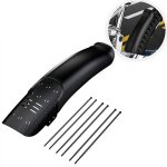 Enlee - garde - boue universel en fibre de carbone pour roue avant et arrire de vlo, aile a coque rigide ...