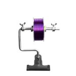 Enrouleur de ligne de p�che portable en aluminium, bobine, syst�me de bobine, outil de mat�riel, ventouse, ...