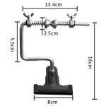 Enrouleur de ligne de pche en alliage d'aluminium, 1 pice, bobine de ligne, systme d'enroulement, ...