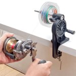 Enrouleur de ligne de pche rglable gratuitement, 3, 5x, haute vitesse, 3. 5:1, recyclage de ligne de ...