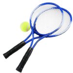 Ensemble de 2 raquettes de tennis avec 1 balle de tennis et sac de transport, idal pour initier les ...
