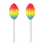 Ensemble de 2 retourneurs de tasses en pvc, eponge colore, remplacement pour rugby
