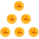 Ensemble de 6 balles de ping - pong pour la pratique du tennis de table ping - pong 40mm jaune