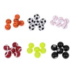 Ensemble de 6 balles de sport, mod�le de nouveaut�, balles de golf d'entra�nement, accessoires de golf, ...