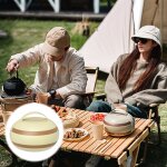 Ensemble d'assiettes en plastique de qualité alimentaire, facile a nettoyer, portable, dîner de camping, ... Ensemble d'assiettes en plastique de qualité alimentaire, facile a nettoyer, portable, dîner de camping, ...
