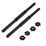 Ensemble de barres d'halt�res r�glables, clips de collier d'halt�res, tube en acier a connexion antid�rapant, ...