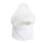 Ensemble bonnet et echarpe d'hiver pour femme, bonnet coupe - vent en cachemire, epais et moelleux, pour ...