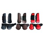 Ensemble de bottes tendons de cheval, enveloppe de protection en cuir pu