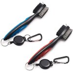Ensemble de brosses de golf haut de gamme avec tyrolienne r�tractable et mousqueton ¿ durables et efficaces, ...