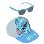Ensemble casquette et lunettes uv lilo stitch 4 - 8 ans (53 cm) bleu (taille taille unique, couleur bleu) ...