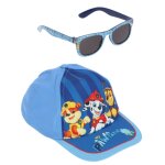 Ensemble casquette et lunettes uv paw patrol 3 - 5 ans r�glable (taille 52 cm, couleur bleu)