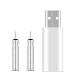 Ensemble de chargeur usb facile a utiliser, flotteur de pche lumineux recyclable, batterie electronique ...