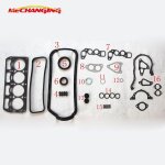 Ensemble complet de pices de joint de moteur, pour toyota corolla public starlet 04111 l, 3k 3kc, 24020 ...