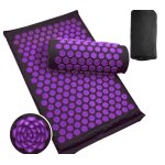 Ensemble de coussins et d'oreillers de yoga d'acupuncture, set de 3 pièces, soulage les douleurs dorsales, ... Ensemble de coussins et d'oreillers de yoga d'acupuncture, set de 3 pièces, soulage les douleurs dorsales, ...