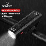 Ensemble d'éclairage avant et arrière led pour vélo, super lumineux, lampe torche rechargeable usb, accessoire ... Ensemble d'éclairage avant et arrière led pour vélo, super lumineux, lampe torche rechargeable usb, accessoire ...