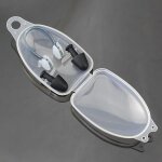 Ensemble d'�touffements pour nages pour enfants en silicone noir pour entra�nement des oreilles et pr�vention ...