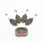 Ensemble de feeders pour pêche a la carpe et aux moules, mangeoires pour ligne de pêche, 4 modèles de ... Ensemble de feeders pour pêche a la carpe et aux moules, mangeoires pour ligne de pêche, 4 modèles de ...