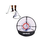 Un ensemble de filets de coupe de tige de golf pour l'intrieur et l'extrieur, filet d'entranement ...